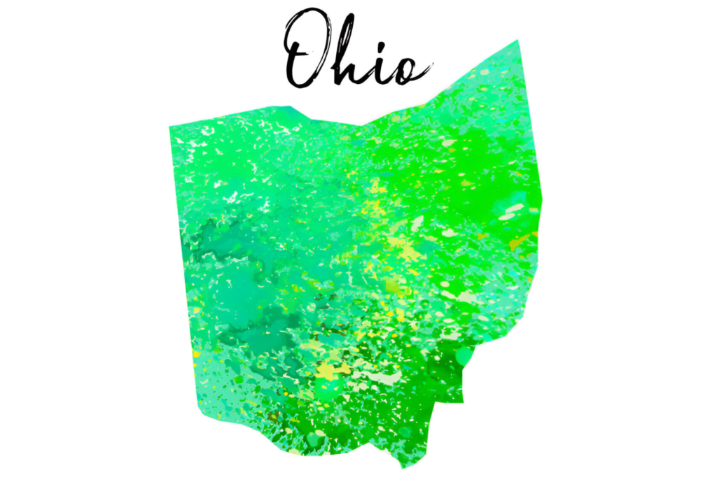 Map of Ohio State Parks