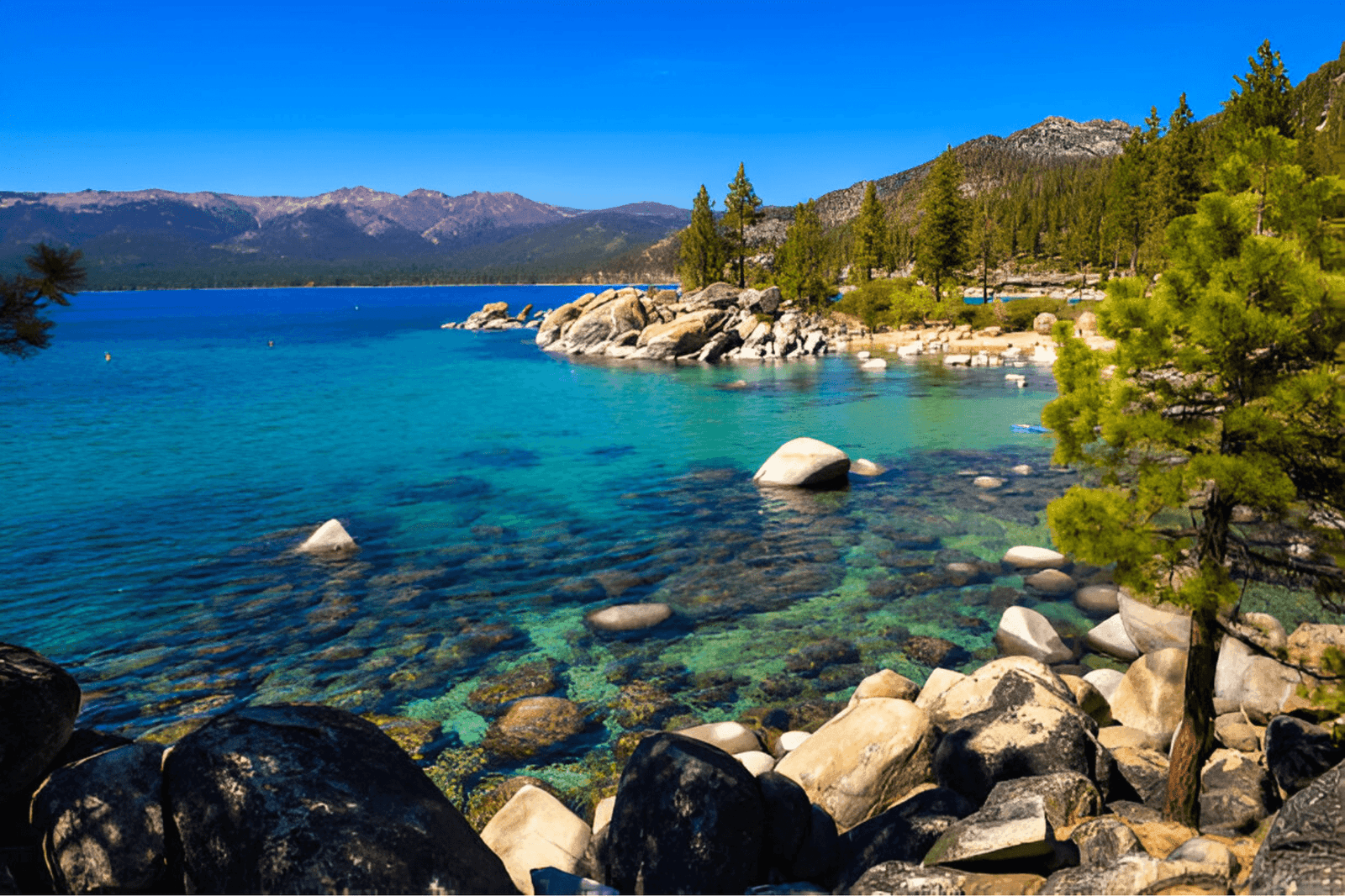 Great Places to Elope in USA_Sand Harbor Beach at Lake Tahoe, Nevada State Park